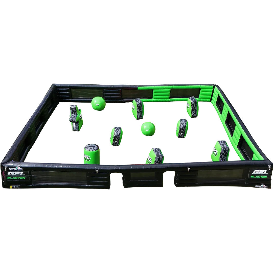 Combat Blaster Zone 12x15 — Renta en Guadalajara | Brincolines Bambinos