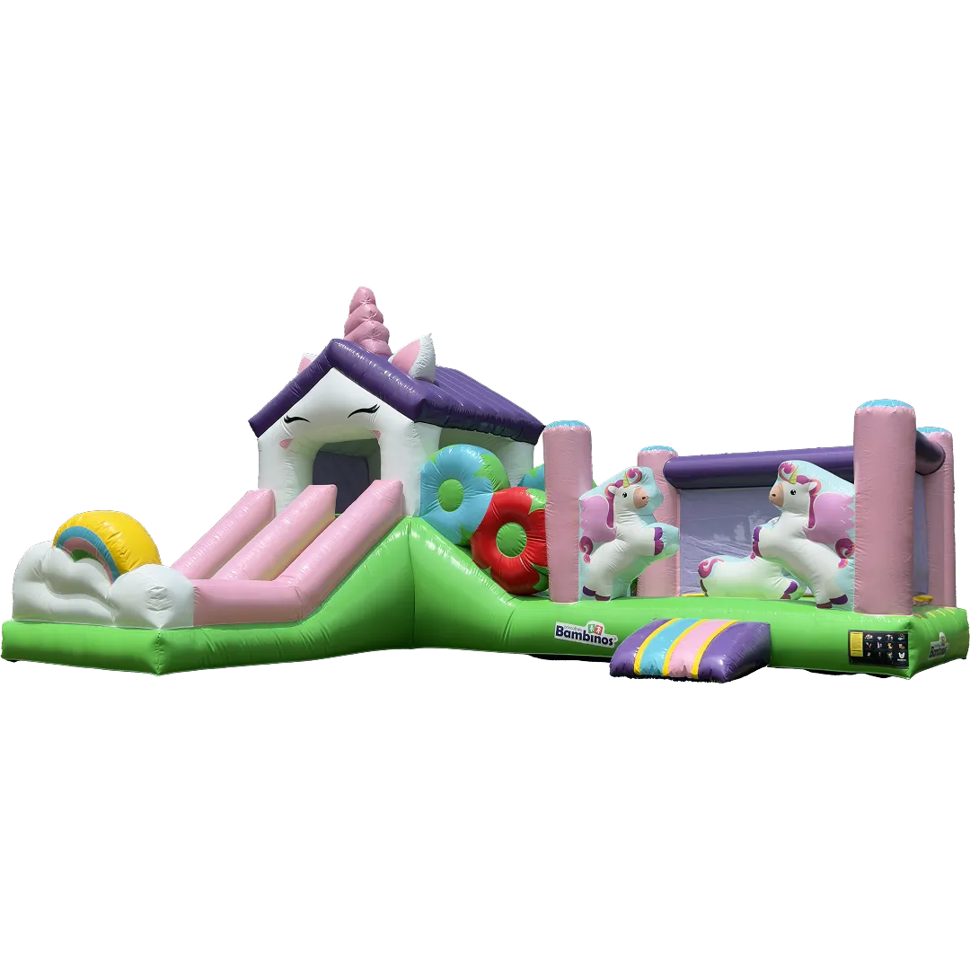 Unicornio Play House — Galería 2 | Brincolines Bambinos Guadalajara
